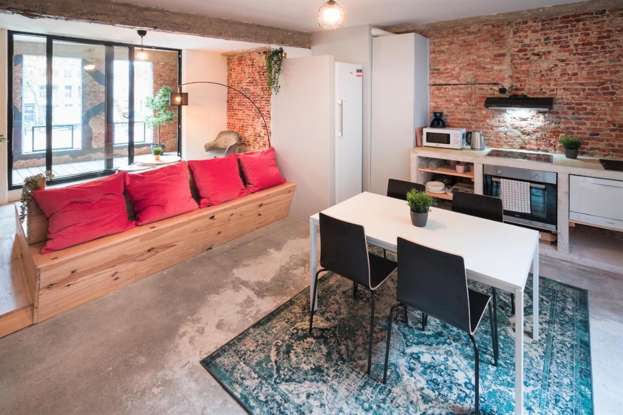 The Industrial Apartments Antwerpen Bagian luar foto